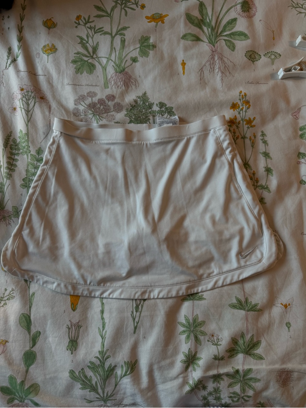 Nike Cream Dri-FIT Athletic Skirt